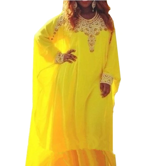 Evening Robe De Soiree Arabic Dubai 2018 New Fancy Long Sleeves O Neck Yellow Chiffon Abaya Custom mother of the bride dresses
Evening Robe De Soiree Arabic Dubai 2018 New Fancy Long Sleeves O Neck Yellow Chiffon Abaya Custom mother of the bride dresses