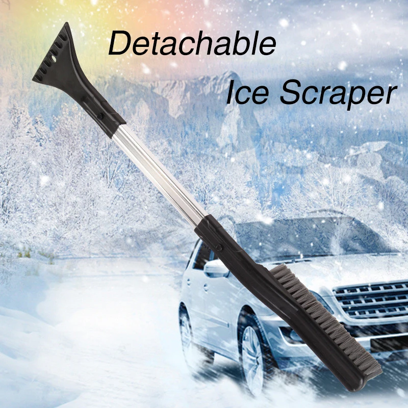 Multi-Function Detachable Car Ice Scraper Snow Removal Shovel Cleaning Snow Brush Tool Car Glass Scraping Cream Winter Supplies
Multi-Function Detachable Car Ice Scraper Snow Removal Shovel Cleaning Snow Brush Tool Car Glass Scraping Cream Winter Supplies