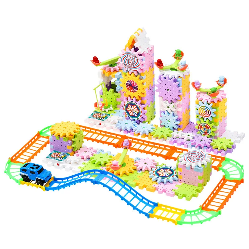 Flexible Changed Orbital Building Blocks 203pcs Track Blocks Assembling Bricks Paradise Toy Intellectual Development Kids Gift
Flexible Changed Orbital Building Blocks 203pcs Track Blocks Assembling Bricks Paradise Toy Intellectual Development Kids Gift
