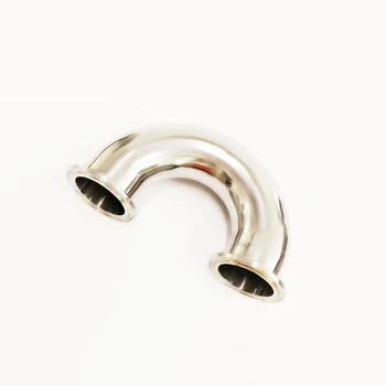 2" 51mm OD 304 Stainless Steel Sanitary Ferrule 180 Degree Elbow Pipe Fitting For Home Brew Homebrew Fit 2" Tri Clamp 
2" 51mm OD 304 Stainless Steel Sanitary Ferrule 180 Degree Elbow Pipe Fitting For Home Brew Homebrew Fit 2" Tri Clamp