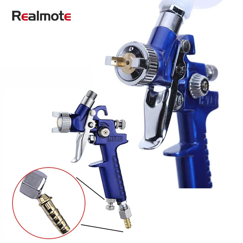 Realmote 0 8 мм/1 MMNozzle мини Краски HVLP пистолет для ing Car высокоя степень распыления и H-2000