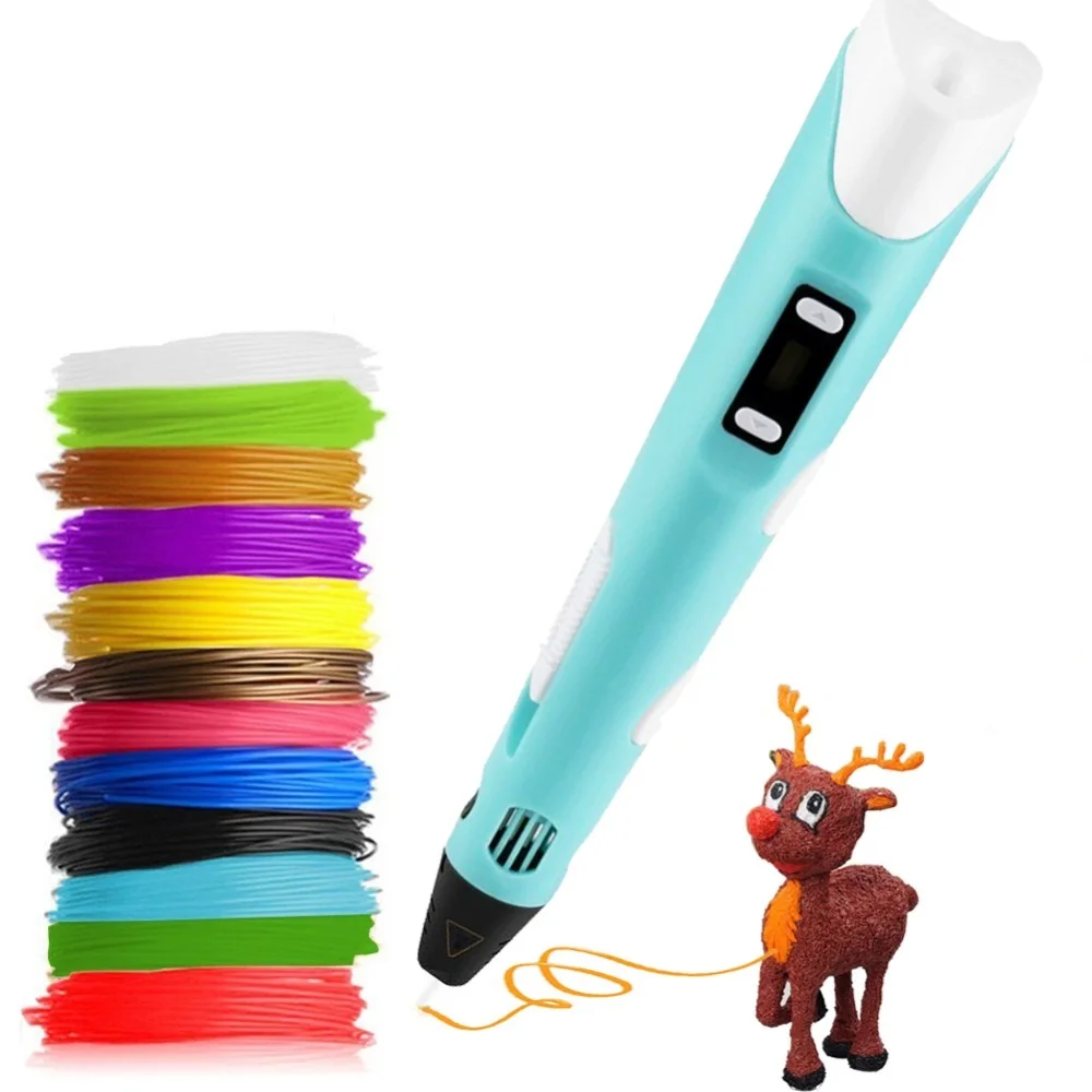 3D Pen DIY 3D Printing Pen ABS and PLA Filament DIY Pencil Drawing Pen Child Education Creative Toys For Children Christmas Gift
3D Pen DIY 3D Printing Pen ABS and PLA Filament DIY Pencil Drawing Pen Child Education Creative Toys For Children Christmas Gift