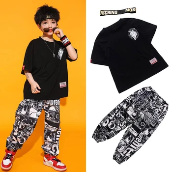 Fashion Hip Hop Dance Costume Kids Street Dance Practice Wear Printing Jazz Dancing Performance Clothing Causal Clothes DC4709
Fashion Hip Hop Dance Costume Kids Street Dance Practice Wear Printing Jazz Dancing Performance Clothing Causal Clothes DC4709