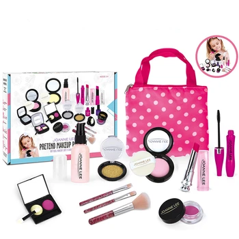 Children Makeup Set Beauty Pretend Play Princess Makeup Safety Non-toxic Kit Toys Girls Dressing Cosmetic Travel Bag
Children Makeup Set Beauty Pretend Play Princess Makeup Safety Non-toxic Kit Toys Girls Dressing Cosmetic Travel Bag