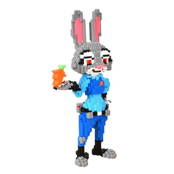 2020 new cartoon building block toy DIY large 38 cm rabbit parent-child particle building block toy children gift
2020 new cartoon building block toy DIY large 38 cm rabbit parent-child particle building block toy children gift