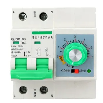 63A 220V MCB with Time Setting Function Protection Timer Switch 1 hour 6 hours Countdown Mini Circuit Breaker
63A 220V MCB with Time Setting Function Protection Timer Switch 1 hour 6 hours Countdown Mini Circuit Breaker