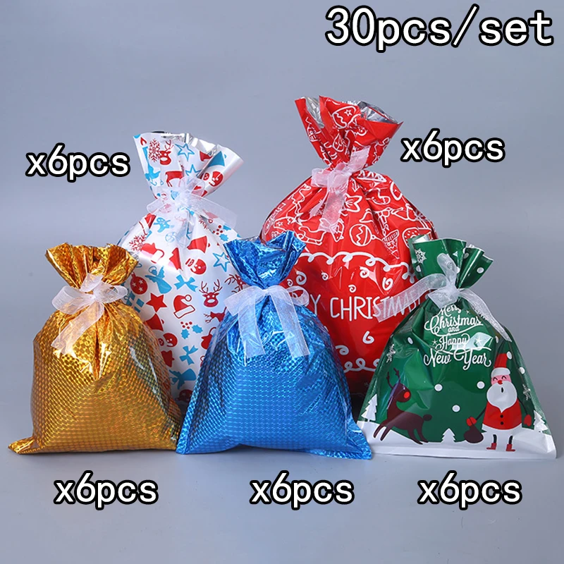 30pcs Plastic Candy Bags Christmas Elk Candy Sweet Treat Bags Xmas Festival Gifts Holders Bake Biscuit Cookies Packaging Bags
30pcs Plastic Candy Bags Christmas Elk Candy Sweet Treat Bags Xmas Festival Gifts Holders Bake Biscuit Cookies Packaging Bags