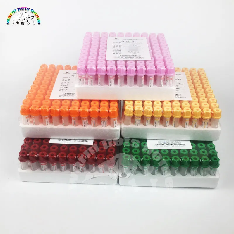 Heparin Lithium Heparin Sodium Anticoagulant Tube EDTA K2 K3 Disposable Plastic Test Tubes for Animal Child Veterinary Supply
Heparin Lithium Heparin Sodium Anticoagulant Tube EDTA K2 K3 Disposable Plastic Test Tubes for Animal Child Veterinary Supply