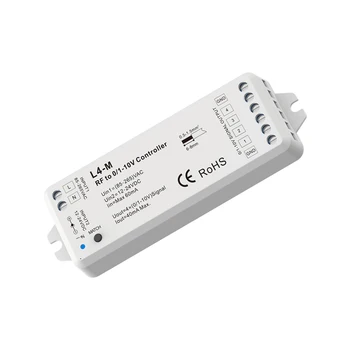 Free shipping L4-M (4 channels) 12-24VDC RF 0/1-10V dimmer Use with RGB/RGBW remote control 256 levels 0-100% smooth dimming
Free shipping L4-M (4 channels) 12-24VDC RF 0/1-10V dimmer Use with RGB/RGBW remote control 256 levels 0-100% smooth dimming