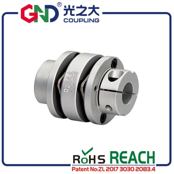 GND double diaphragm flexible coupling aluminum alloy clamp for shaft encoder step motor connect quick for CNC 3D print parts
GND double diaphragm flexible coupling aluminum alloy clamp for shaft encoder step motor connect quick for CNC 3D print parts