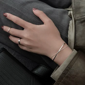 Fashion Bracelet Versatile Non-mainstream Design INS-Style Chain Double Layer Bracelet
Fashion Bracelet Versatile Non-mainstream Design INS-Style Chain Double Layer Bracelet