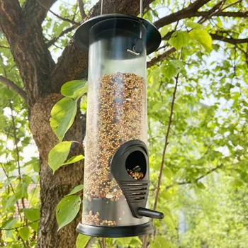 Bird Outdoor Feeding Feeder Portable Wild Birds Plastic Feeders Supplies Products Park Garden Tree Container Garden Decoration J
Bird Outdoor Feeding Feeder Portable Wild Birds Plastic Feeders Supplies Products Park Garden Tree Container Garden Decoration J