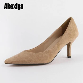 Pumps Women Shoes Flock Leather Slip-On Shallow Wedding Party Pointed Toe High Heels Pump women fashion temperament s989
Pumps Women Shoes Flock Leather Slip-On Shallow Wedding Party Pointed Toe High Heels Pump women fashion temperament s989