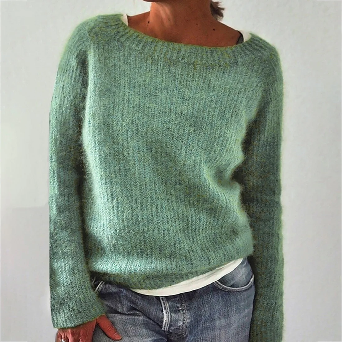 New Women Sweater Autumn Winter Clothes Solid O Neck Sweater Jumper Long-sleeved Knitted Pullovers Shirt Female Tops
New Women Sweater Autumn Winter Clothes Solid O Neck Sweater Jumper Long-sleeved Knitted Pullovers Shirt Female Tops