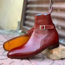 PU leather ankle men shoes 2021 new buckle comfortable Botines buckle Classic fashion мужские сапоги boots أحذية الرجال AQ525 
PU leather ankle men shoes 2021 new buckle comfortable Botines buckle Classic fashion мужские сапоги boots أحذية الرجال AQ525