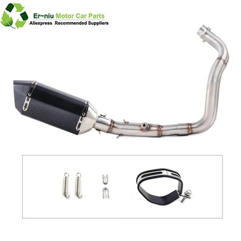 FZ07 MT07 motorcycle Exhaust Full system Slip On For Yamaha MT-07 FZ-07 Tracer 2014-2019 with Muffler XSR700 2016-2019
FZ07 MT07 motorcycle Exhaust Full system Slip On For Yamaha MT-07 FZ-07 Tracer 2014-2019 with Muffler XSR700 2016-2019
