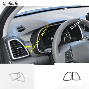 Car Styling Inner Garnish Cover Detector Trim Front Air Conditioning Outlet Vent Frame Part 2pcs For Hyundai Tucson 2019 2020
Car Styling Inner Garnish Cover Detector Trim Front Air Conditioning Outlet Vent Frame Part 2pcs For Hyundai Tucson 2019 2020