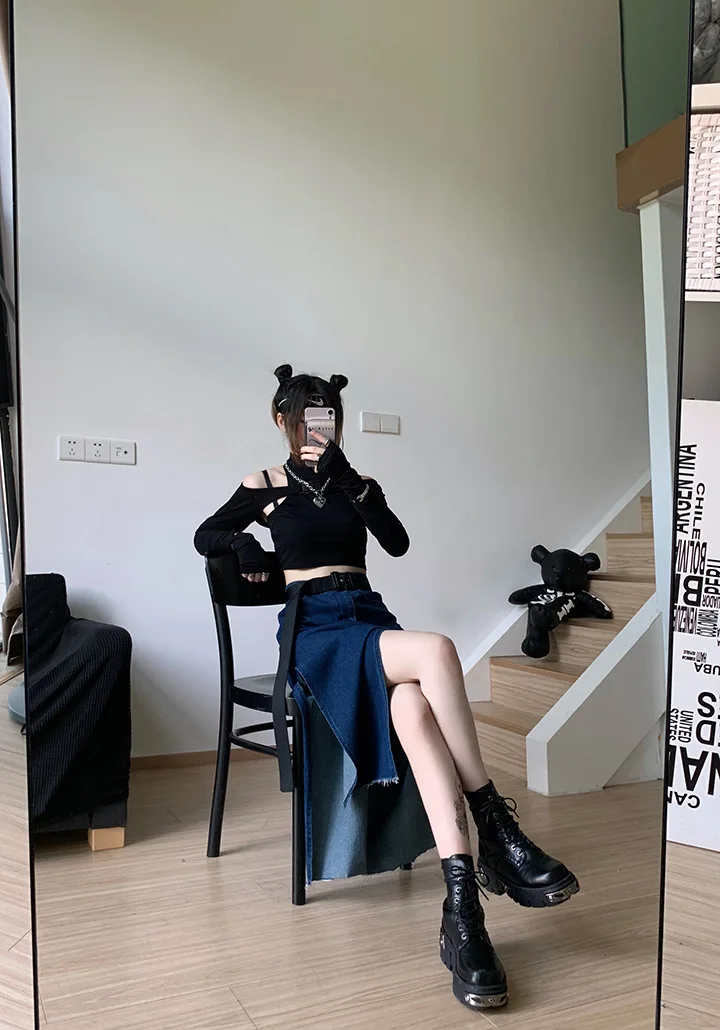 FREE SHIPPING Punk Style Metal Ankle Boots JKP4350