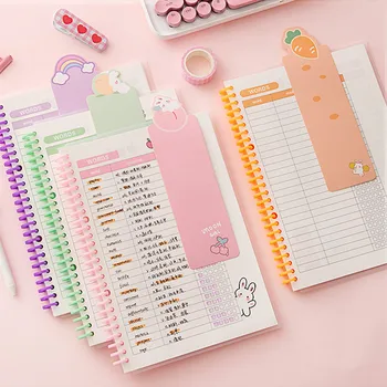 MINKYS Kawaii B5 Loose-leaf Refillable Vocabulary Word Book Foreign Languages Memory Study Notebook Japanese School Stationery
MINKYS Kawaii B5 Loose-leaf Refillable Vocabulary Word Book Foreign Languages Memory Study Notebook Japanese School Stationery