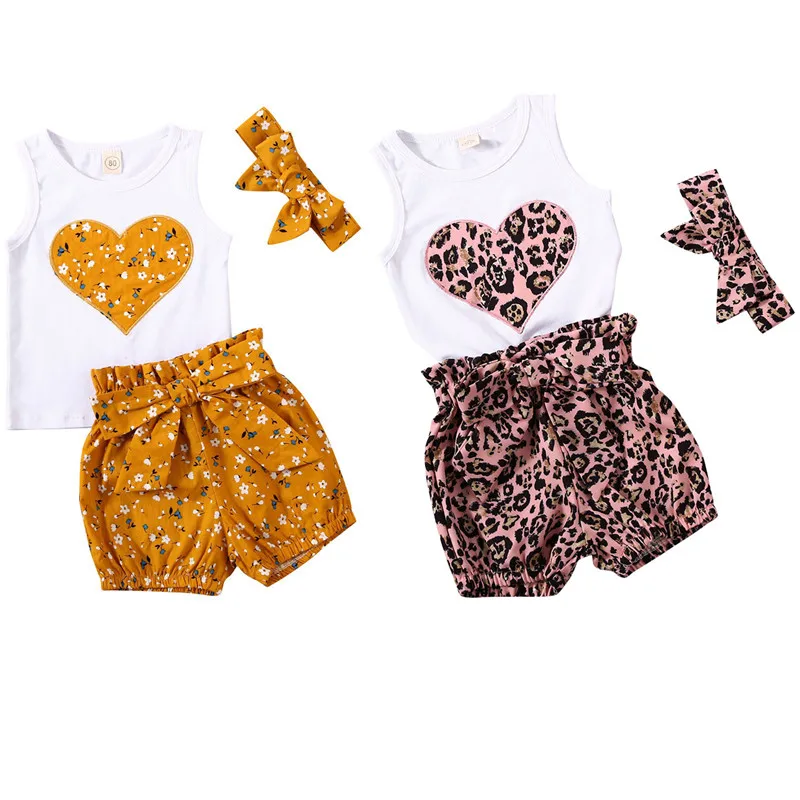 Pudcoco Newborn Baby Girl Heart Printed Sleeveless Vest Top + Leopard Shorts Pants + Headband Summer Outfit Clothes Set 3PCS
Pudcoco Newborn Baby Girl Heart Printed Sleeveless Vest Top + Leopard Shorts Pants + Headband Summer Outfit Clothes Set 3PCS