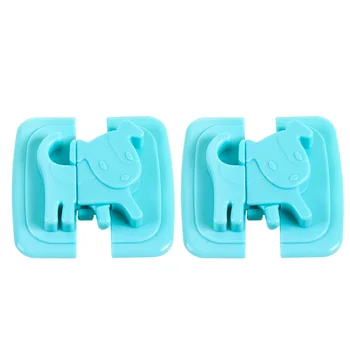 5pcs Dog Pattern Baby Safety Locks Multifunction Anti-pinch Protective Lock for Cabinet Refrigerator Drawer (Sky-blue) 
5pcs Dog Pattern Baby Safety Locks Multifunction Anti-pinch Protective Lock for Cabinet Refrigerator Drawer (Sky-blue)