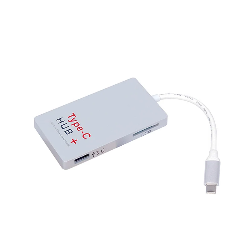 Type-C To Hdmi & Hub & Sd Card Reader 7&Pd Charging Type-C Card Reader Hub 4K Hd
Type-C To Hdmi & Hub & Sd Card Reader 7&Pd Charging Type-C Card Reader Hub 4K Hd