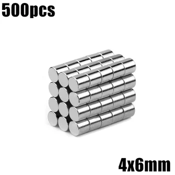 4x6 mm Neodymium Magnet 500pcs Mini Small Magnet Strong Powerful Permanent NdFeB Super Strong Powerful Magnetic
4x6 mm Neodymium Magnet 500pcs Mini Small Magnet Strong Powerful Permanent NdFeB Super Strong Powerful Magnetic