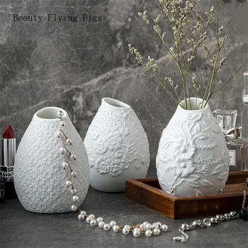 Modern Ceramic vase Desktop flower vases pot Nordic home Living Room Dried flower decor accessories wedding Ornaments Gifts
Modern Ceramic vase Desktop flower vases pot Nordic home Living Room Dried flower decor accessories wedding Ornaments Gifts