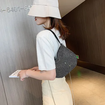 Luxury Women's Diamonds Handle Bags Removable Chain Ladies Shoulder Bag Bling Rhinestones Party Bag Design Handbags Purse Totes
Luxury Women's Diamonds Handle Bags Removable Chain Ladies Shoulder Bag Bling Rhinestones Party Bag Design Handbags Purse Totes