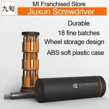jiuxun screwdriver 18 in 1 bits ABS silicon small Batch Head Wheel Storage Multi-function Repair Screw driver kits
jiuxun screwdriver 18 in 1 bits ABS silicon small Batch Head Wheel Storage Multi-function Repair Screw driver kits