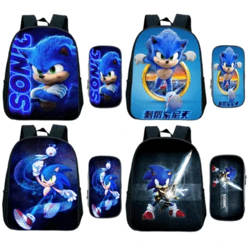 Sonic Bag 2pcs / Set Backpack Casual Movie Fashion Kindergarten Bag with Pencil Case Rucksack Boys Girls School Knapsack
Sonic Bag 2pcs / Set Backpack Casual Movie Fashion Kindergarten Bag with Pencil Case Rucksack Boys Girls School Knapsack