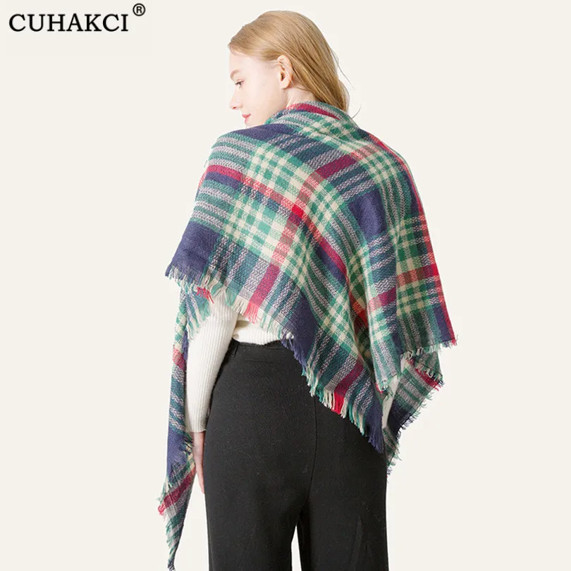 CUHAKCI 40 Colors Winter Triangle Scarf For Women Warm Cashmere Scarves Female Plaid Shawls Lady Bandana Wraps Blanket Pashmina
CUHAKCI 40 Colors Winter Triangle Scarf For Women Warm Cashmere Scarves Female Plaid Shawls Lady Bandana Wraps Blanket Pashmina