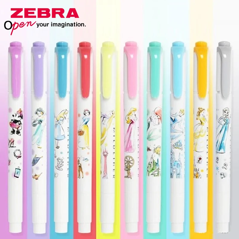 New 3pcs ZEBRA WKT7 Princess Limited Edition Double-Head Highlighter WKT7-DS2 Highlighter Mark Pastel Color
New 3pcs ZEBRA WKT7 Princess Limited Edition Double-Head Highlighter WKT7-DS2 Highlighter Mark Pastel Color