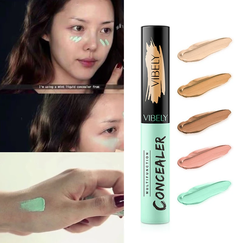 5 Color Eye Concealer Liquid Makeup Base Corrector Full Cover Blemish Eye Anti Dark Circle Concealer Cream Cosmetics
5 Color Eye Concealer Liquid Makeup Base Corrector Full Cover Blemish Eye Anti Dark Circle Concealer Cream Cosmetics