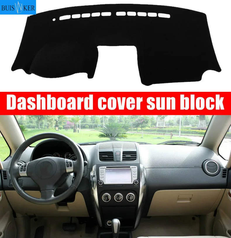 Dashboard Cover Sun Shade Non-slip Dash Mat Pad Carpet Car Stickers Interior Accessories For SUZUKI SX4 2006 2007 2008 2009-2016
Dashboard Cover Sun Shade Non-slip Dash Mat Pad Carpet Car Stickers Interior Accessories For SUZUKI SX4 2006 2007 2008 2009-2016