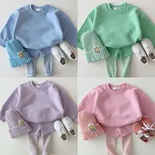 Children'S Net Red Suit Spring 2021 New Female Baby Western Style Two-Piece Little Girl Pure Cotton Korean Children'S Clothing
Children'S Net Red Suit Spring 2021 New Female Baby Western Style Two-Piece Little Girl Pure Cotton Korean Children'S Clothing