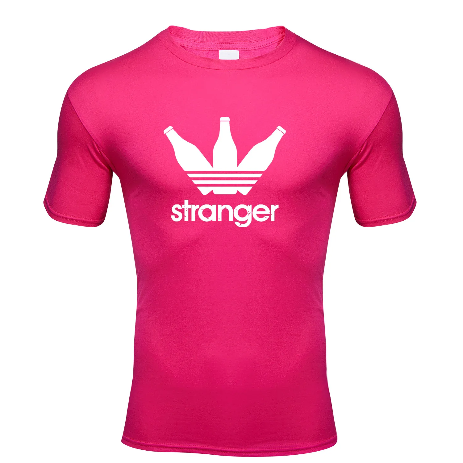 2020 New Summer Men's Fashion T-Shirt Printed TheBottle T-Shirt O-Neck Short-Sleeved and Style T-Shirt 95% Cotton Sport