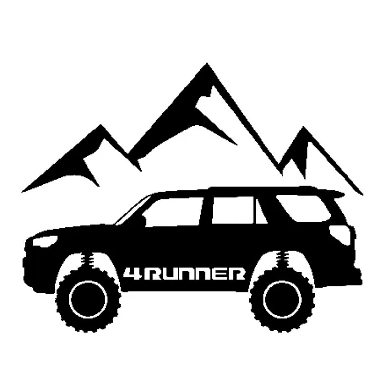 4 RUNNER Are Surrounded By Chic Hills Interesting Vinyl Car Sticker Window Decal Car Decoration KK18*14cm
4 RUNNER Are Surrounded By Chic Hills Interesting Vinyl Car Sticker Window Decal Car Decoration KK18*14cm