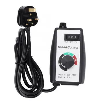 220-240v Electronic Stepless Controller Switch Governor for Motor Blower Duct Fan Heater Control UK Plug
220-240v Electronic Stepless Controller Switch Governor for Motor Blower Duct Fan Heater Control UK Plug