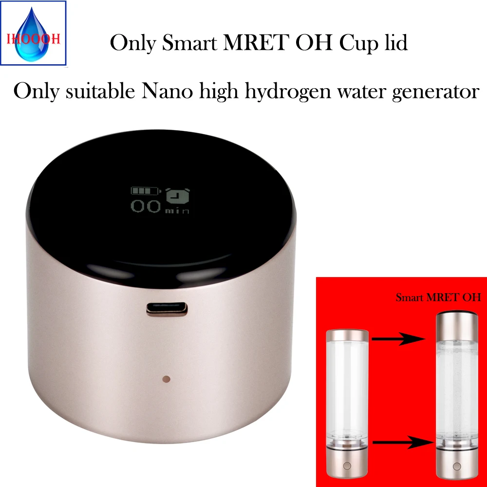 Smart MRET OH 7.8Hz Cup lid Nano high hydrogen water generator Product acessories Improve immunity Helps treat chronic diseases
Smart MRET OH 7.8Hz Cup lid Nano high hydrogen water generator Product acessories Improve immunity Helps treat chronic diseases
