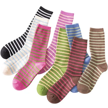 Korea Harajuku Trend Women Socks Cotton Streetwear Fashion Girl Stripe Mid Sock
Korea Harajuku Trend Women Socks Cotton Streetwear Fashion Girl Stripe Mid Sock