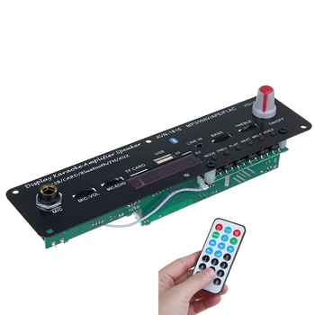 20W Bluetooth 5.0 Power Amplifier Audio Decoder Board Microphone Karaoke 3.7V/5V Independent Reverberation Support FM AUX
20W Bluetooth 5.0 Power Amplifier Audio Decoder Board Microphone Karaoke 3.7V/5V Independent Reverberation Support FM AUX