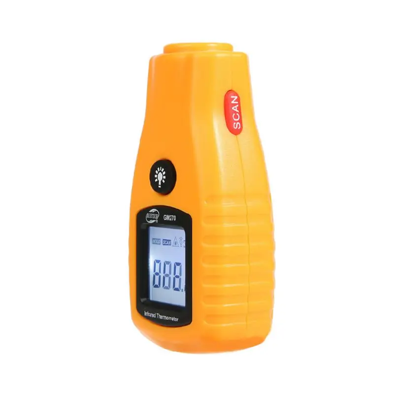 Mini LCD Digital Infrared Thermometer Non-contact Pocket Laser Temperature Test 500ms Response Time Accurately Safely for tools
Mini LCD Digital Infrared Thermometer Non-contact Pocket Laser Temperature Test 500ms Response Time Accurately Safely for tools