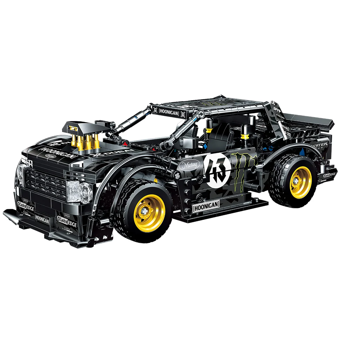823Pcs MOC Technic Pull Back Muscle Car Bricks Small Particle DIY Building Blocks Model Kits Science Educational Toy Gift
823Pcs MOC Technic Pull Back Muscle Car Bricks Small Particle DIY Building Blocks Model Kits Science Educational Toy Gift