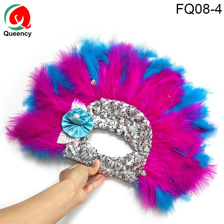FQ08 DHL-5Pcs/bag Feather Hand Fans Nigeria Dancing Hand Fan with 3d flower and sequince Party Supply Decor Wedding Gift Favor
FQ08 DHL-5Pcs/bag Feather Hand Fans Nigeria Dancing Hand Fan with 3d flower and sequince Party Supply Decor Wedding Gift Favor