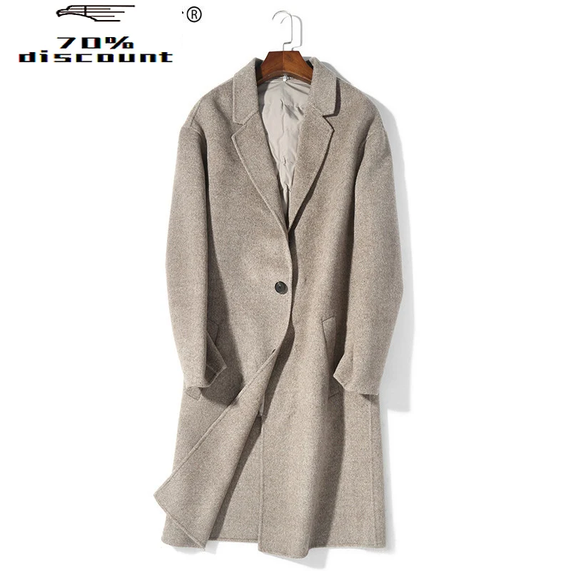 New Autumn Winter 200% Wool Coat Men Long Jacket Casual Mens Coats and Jackets Overcoat Abrigo Hombre Invierno KJ2502
New Autumn Winter 200% Wool Coat Men Long Jacket Casual Mens Coats and Jackets Overcoat Abrigo Hombre Invierno KJ2502