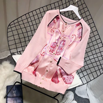 Vintage Women Luxury Carriage Print Cardigans Autumn Woman Warm Thin Knitted Cardigans Woman Horse Print Sweaters Tops
Vintage Women Luxury Carriage Print Cardigans Autumn Woman Warm Thin Knitted Cardigans Woman Horse Print Sweaters Tops
