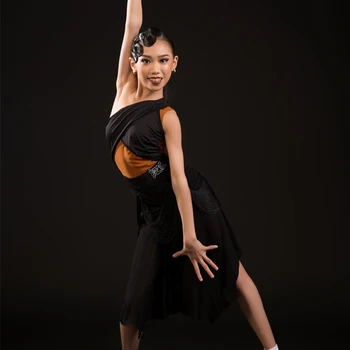 Latin Dance Dress Children Cha Cha Rumba Samba Tango Wear Girls Practice Clothes Patchwork Color Jumpsuit Black Skirt DNV12627
Latin Dance Dress Children Cha Cha Rumba Samba Tango Wear Girls Practice Clothes Patchwork Color Jumpsuit Black Skirt DNV12627