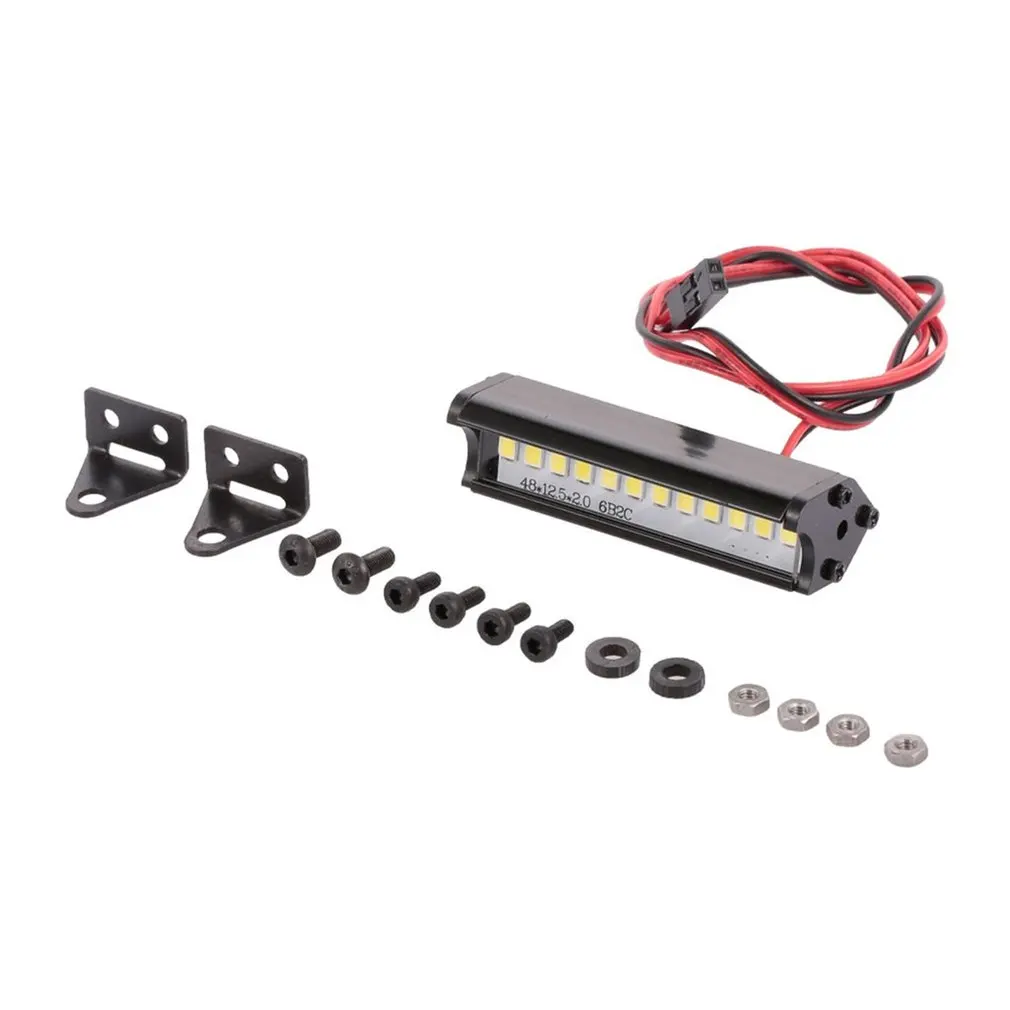 Universal 55mm 12 LED Truck Roof Light Environmental Protection and Durability for 1/10 RC Car Model Part Accessories
Universal 55mm 12 LED Truck Roof Light Environmental Protection and Durability for 1/10 RC Car Model Part Accessories