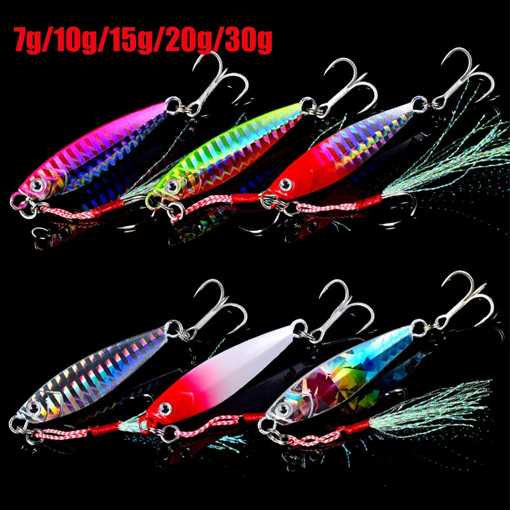 7/10/15/20/30g Made in Japan jig Shone Hard Bait Fishing Feather Metal jigger Lure Accessories Colorful Crankbait Jigging Minnow
7/10/15/20/30g Made in Japan jig Shone Hard Bait Fishing Feather Metal jigger Lure Accessories Colorful Crankbait Jigging Minnow